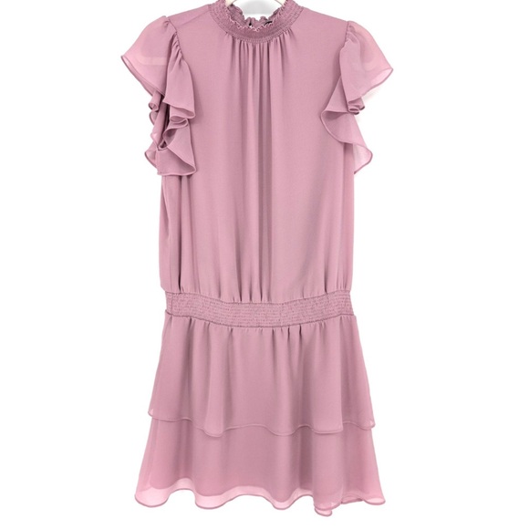 1. State Pink Ruffle Mini Dress - Picture 4 of 9